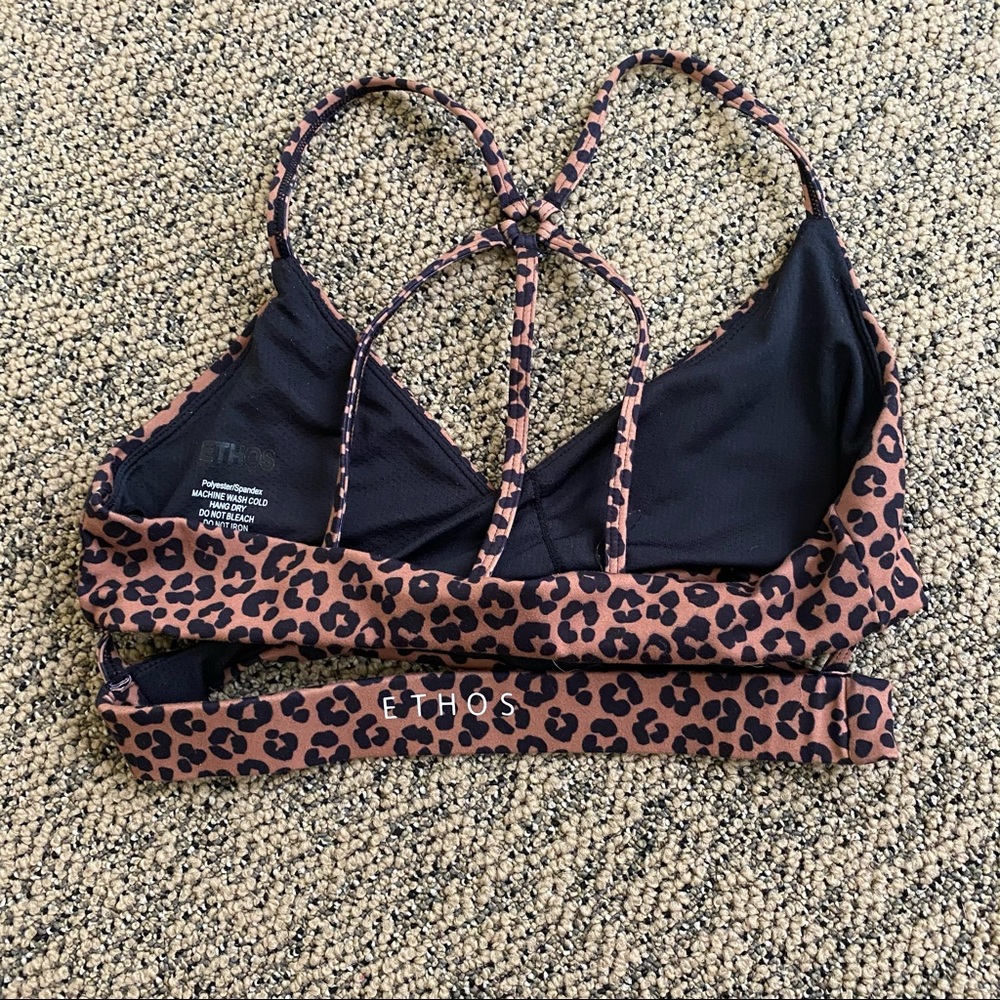 Ethos cheetah Sports Bra